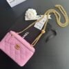 Replica Chanel Classic Wallet On Chain Best Pink Copy Ap0250