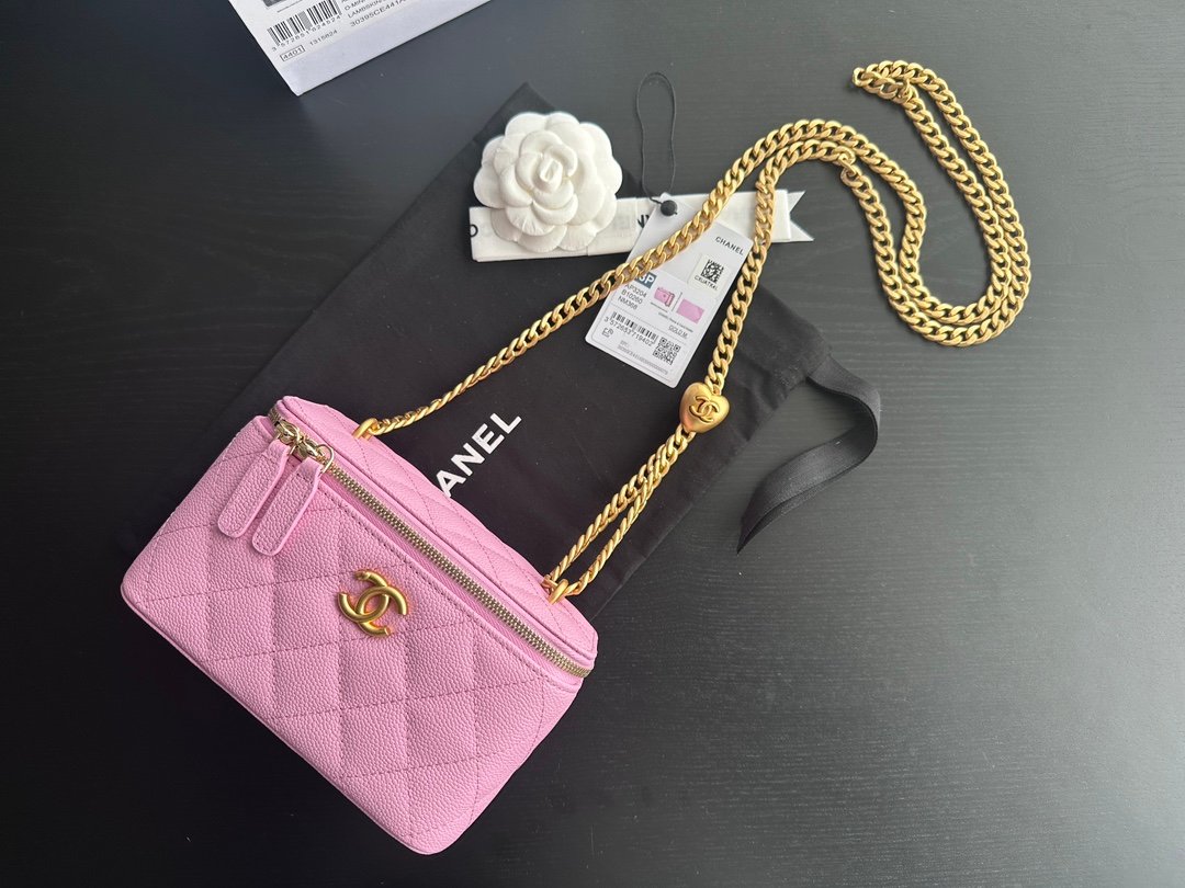 Replica Chanel Classic Wallet On Chain Best Pink Copy Ap0250