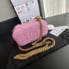 Replica Chanel Classic Wallet On Chain Best Pink Copy Ap0250