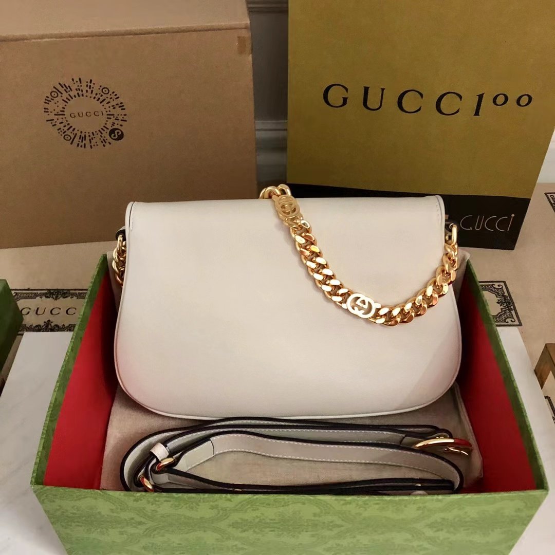 GUCCI BLONDIE SHOULDER BAG  Style ‎699268 UXX0G 9022