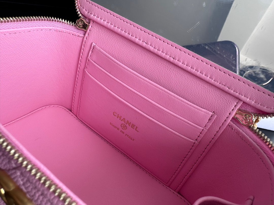 Replica Chanel Classic Wallet On Chain Best Pink Copy Ap0250