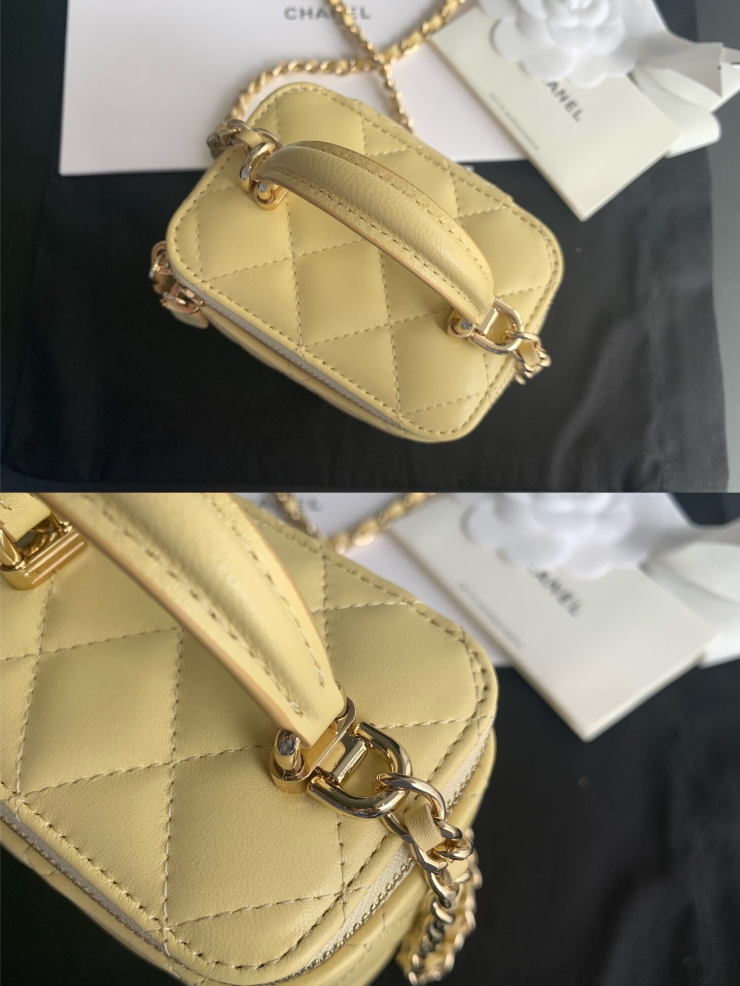Replica Chanel Top Quality 22 Yellow Copy Ap2198