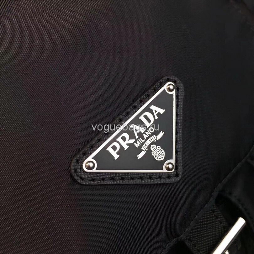 Replica Prada 1BZ811 Nylon Backpack Bag in Black