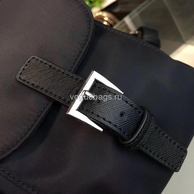 Replica Prada 1BZ811 Nylon Backpack Bag in Black