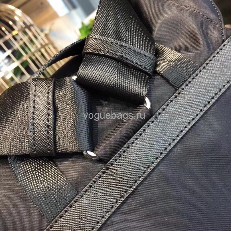 Replica Prada 1BZ811 Nylon Backpack Bag in Black
