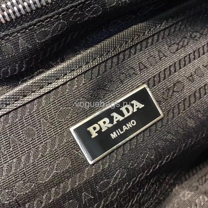Replica Prada 1BZ811 Nylon Backpack Bag in Black