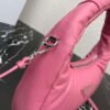 Replica Prada 1BA384 Prada Soft Padded Nappa Leather Mini Bag Pink