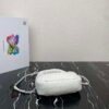 Replica Prada 1BA384 Prada Soft Padded Nappa Leather Mini Bag White