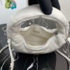 Replica Prada 1BA384 Prada Soft Padded Nappa Leather Mini Bag White