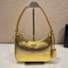 65324c862e25f.jpg Replica Prada 1BC204 Saffiano Leather Mini-Bag Gold