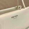 Replica Prada 1BA368 Leather mini-bag Bag White