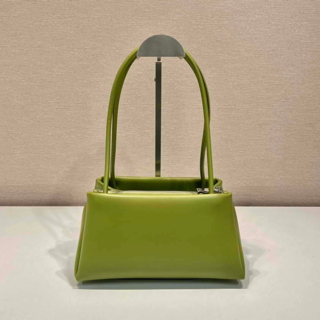 Replica Prada 1BA368 Leather mini-bag Bag Green