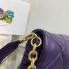 Replica Prada Padded nappa leather shoulder bag 1BD306 Purple