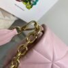 Replica Prada Padded nappa leather shoulder bag 1BD306 Pink