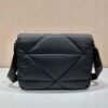 Replica Prada 1BG412 Shoulder bag Black