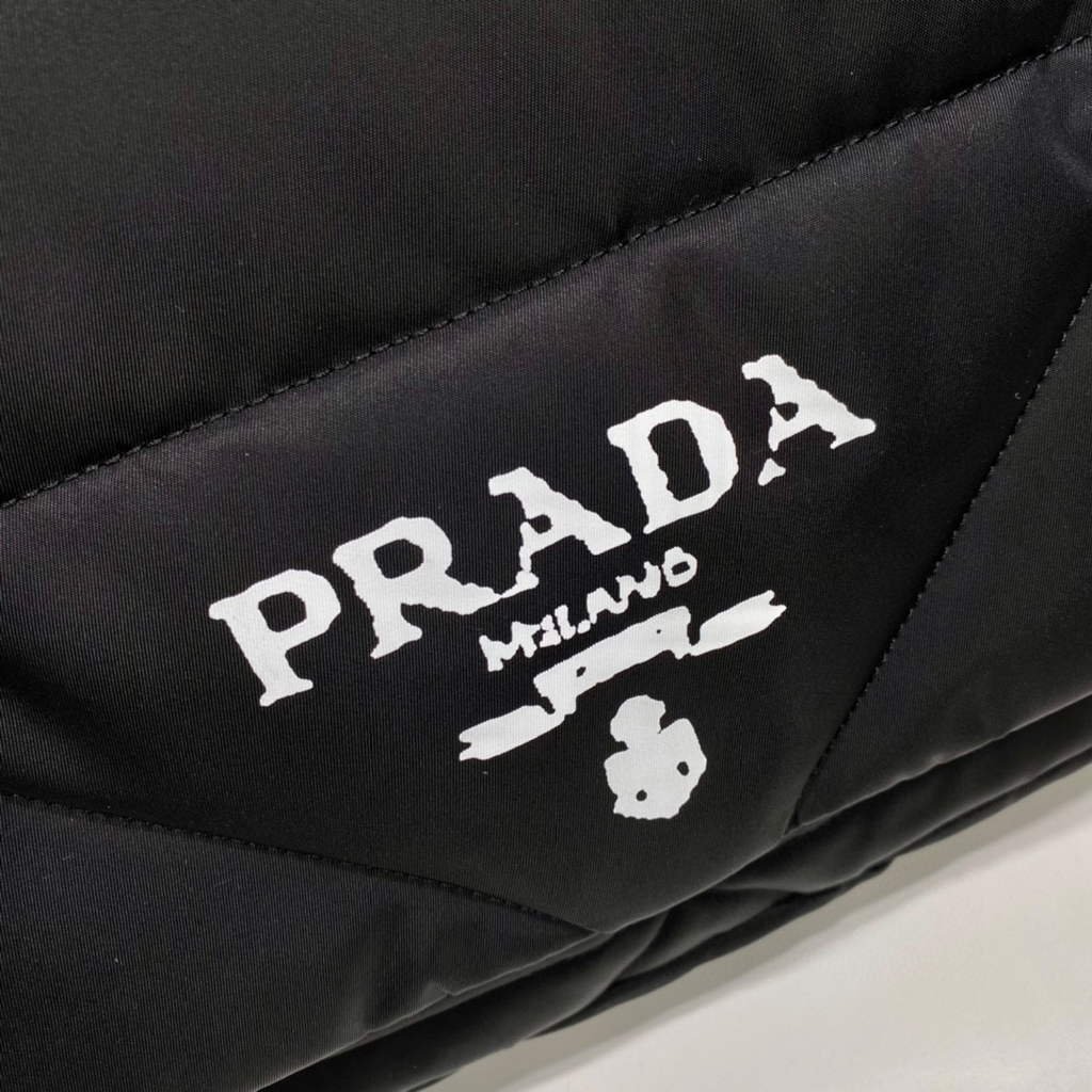 Replica Prada 1BG412 Shoulder bag Black