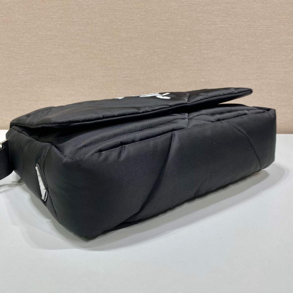 Replica Prada 1BG412 Shoulder bag Black