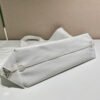 Replica Prada 1BG395 Drill tote Shoulder bag White