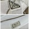 Replica Prada 1BG395 Drill tote Shoulder bag White