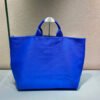 Replica Prada 1BG395 Drill tote Shoulder bag Blue