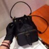 65324ef3204f3.jpg Replica Prada 1BH038 Prada Duet Re-Nylon Bucket shoulder bag Black