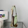 Replica Prada 1BC499 Cleo brushed Gradient leather shoulder bag Green