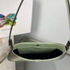 Replica Prada 1BC499 Cleo brushed Gradient leather shoulder bag Green