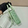 6532501c5ec4c.jpg Replica Prada 1BA331 Small satin tote bag with crystals Green