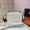 Replica Prada 2VH069 Brique Saffiano Smooth leather bag White