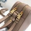 Replica Prada 1BH082 Leather bag with shoulder strap Light Pink Gold