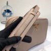 Replica Prada 1BH082 Leather bag with shoulder strap Light Pink Gold