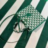 653251cd785fb.jpg Replica Prada 1BA354 Small Prada Symbole jacquard fabric handbag Green White
