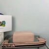 Replica Prada Leather bag with shoulder strap 1BH082 Pink