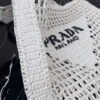653252139754f.jpg Replica Prada 1BG393 Raffia tote bag White