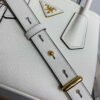 Replica Prada 1BG443 Prada Double Saffiano leather mini bag White