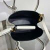 Replica Prada 1BG443 Prada Double Saffiano leather mini bag White