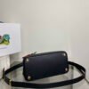 Replica Prada 1BG443 Prada Double Saffiano leather mini bag Black