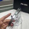 Replica Prada 1BC155 Saffiano leather mini Shoulder bag Silver