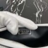 Replica Prada 1BC155 Saffiano leather mini bag White