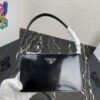 Replica Prada 1BC155 Saffiano leather mini bag Black