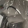 Replica Prada 1BC155 Saffiano leather mini bag Black