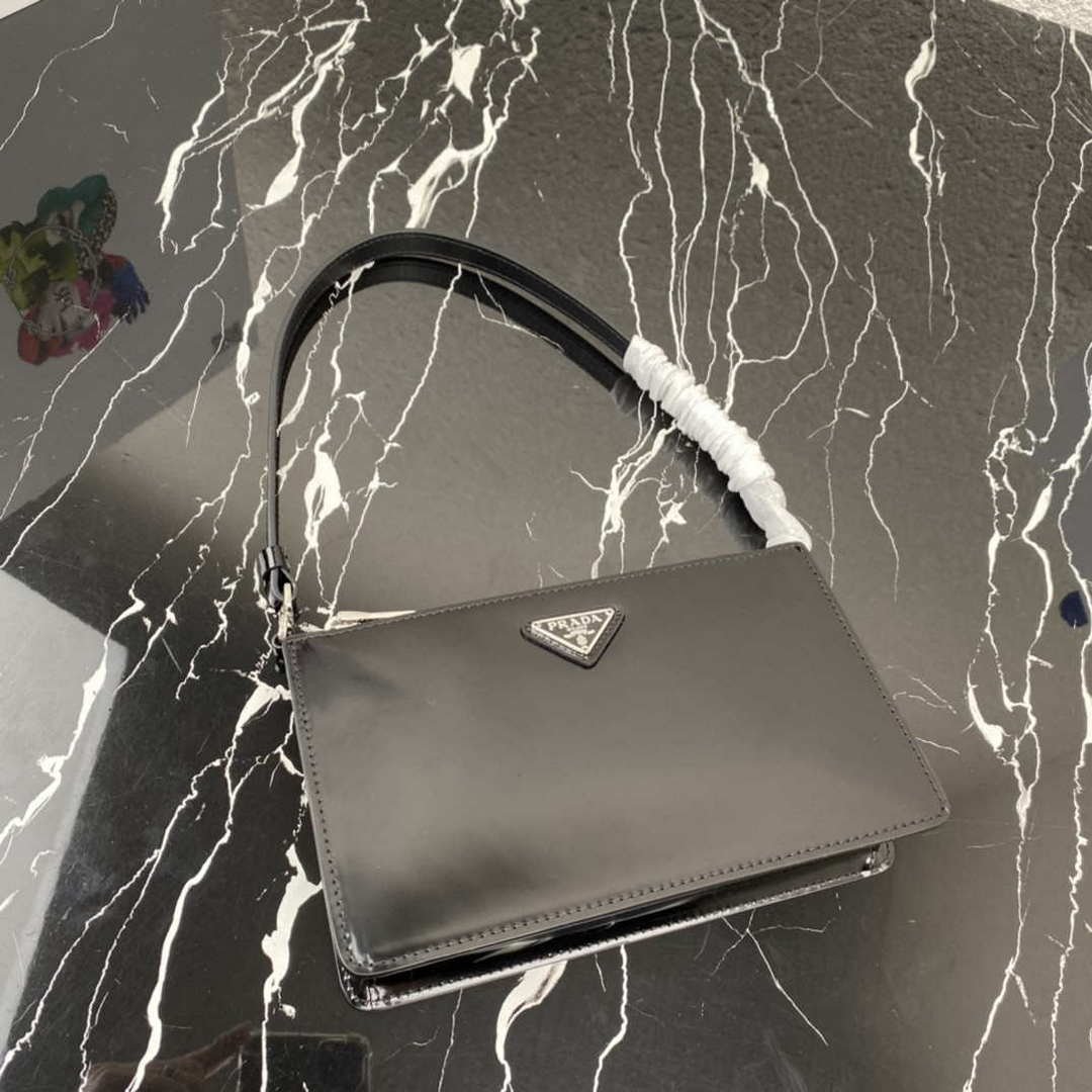 Replica Prada 1BC155 Saffiano leather mini bag Black