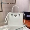 Our Factory offer best Designer HIGH quality replica handbags in cheaper price! Up to 70% discount now. Quality Guarantee! Fast Shipping Worldwide Replica Prada 1BA330 Brushed Leather Tote Bag White