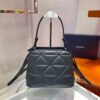 6532537f9443d.jpg Replica Prada 1BA311 Spectrum Small Leather Top Handle Bag Black