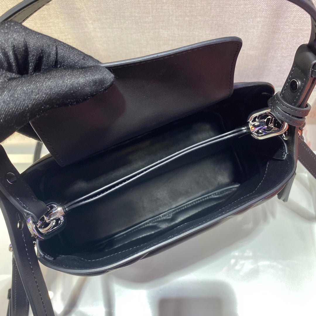 653253834aa88.jpg Replica Prada 1BA311 Spectrum Small Leather Top Handle Bag Black
