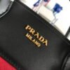 653253fbcbcad.jpg Replica Prada 1BA046 Medium Esplanade Leather Tote Bag Red and Black
