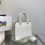 Replica Prada 1BA337 Medium Saffiano leather handbag White