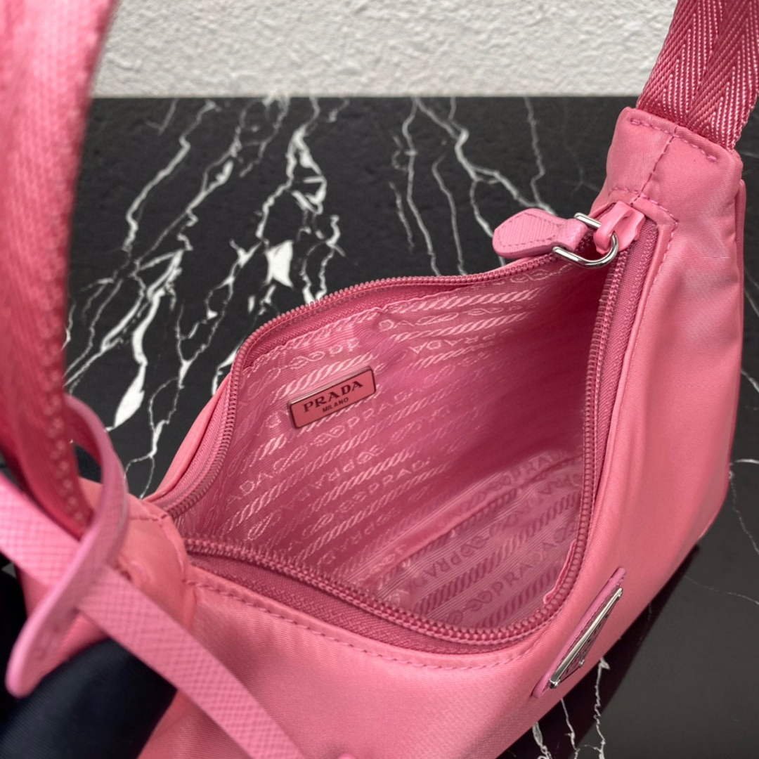 Replica Prada 1NE515 Re-Nylon Re-Edition 2000 mini-bag Pink