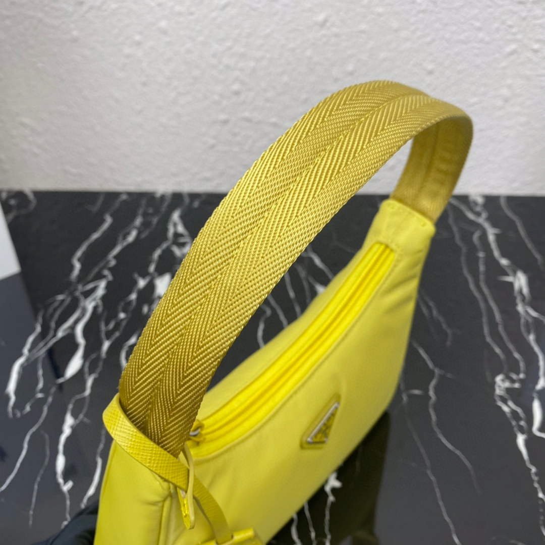 Replica Prada 1NE515 Re-Nylon Re-Edition 2000 mini-bag Lemon Yellow