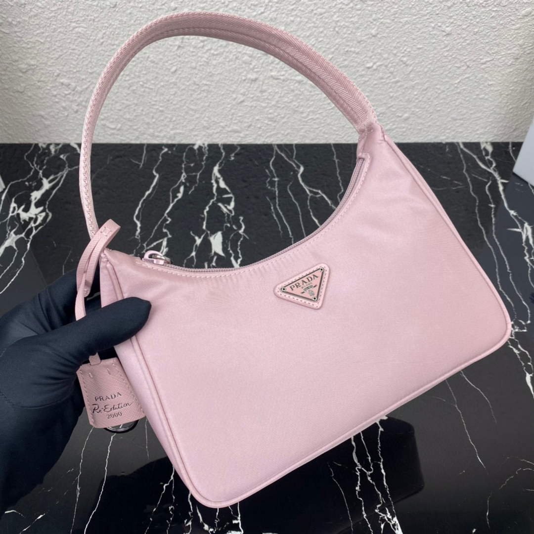 Replica Prada 1NE515 Re-Nylon Re-Edition 2000 mini-bag Light Pink